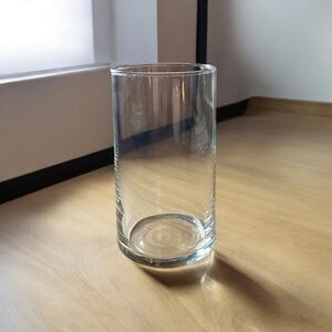 Glass Cylinder Vase Singular 5.5" tall x 3" wide